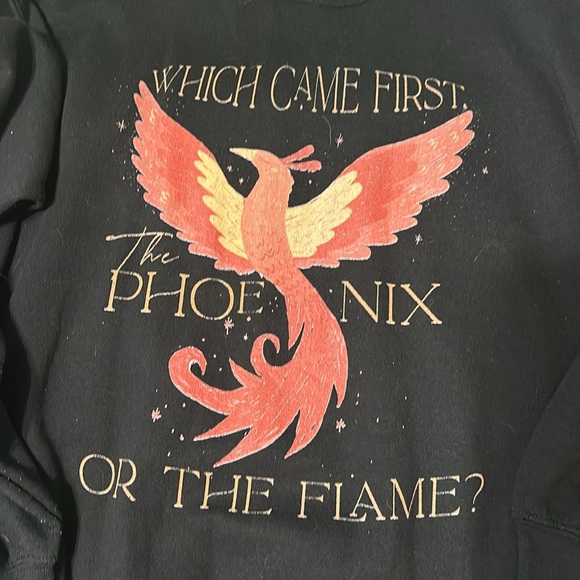 Harry Potter Phoenix Sweater - Picture 2 of 4